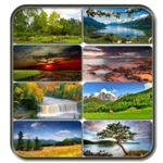 scenery photo frames android application logo